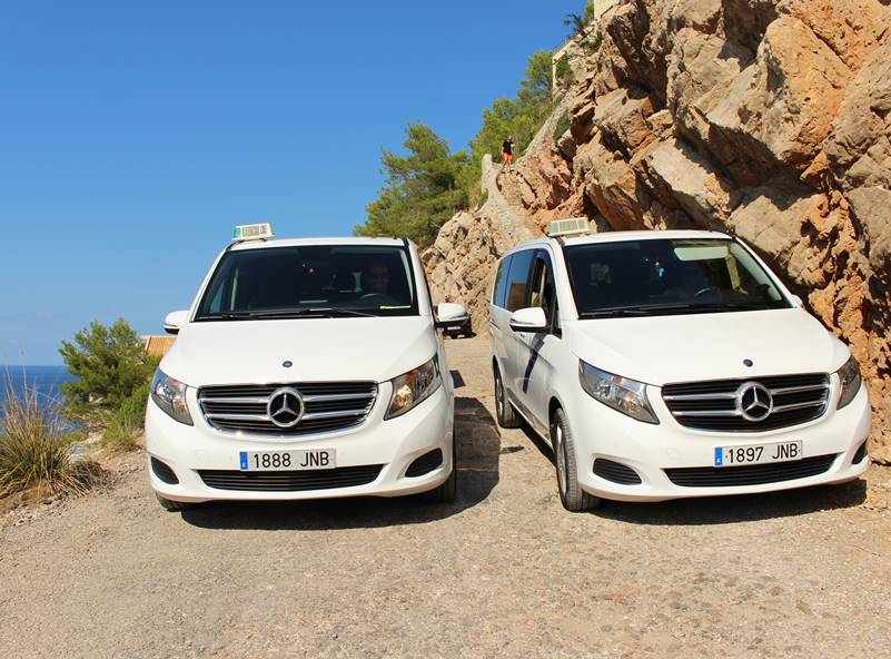 Mercedes-Benz Vito private transfer in Mallorca